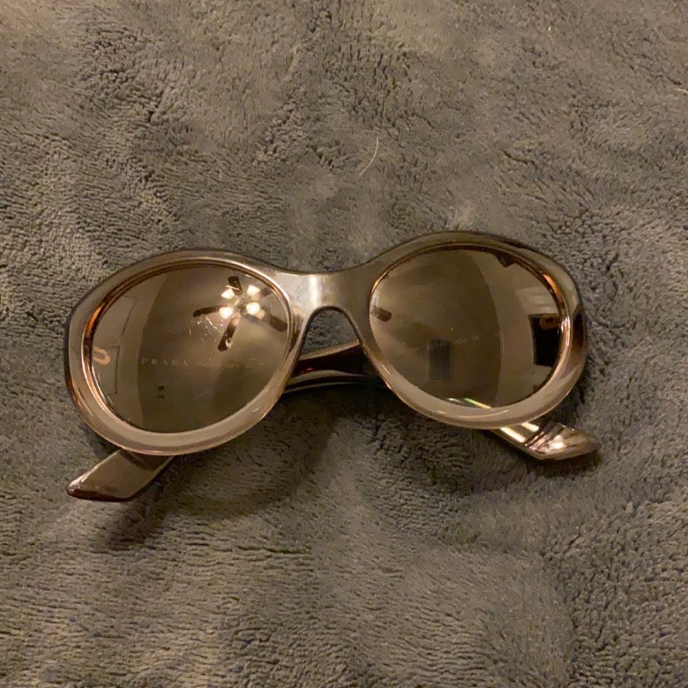 Brown Polarized Prada SPR 30P